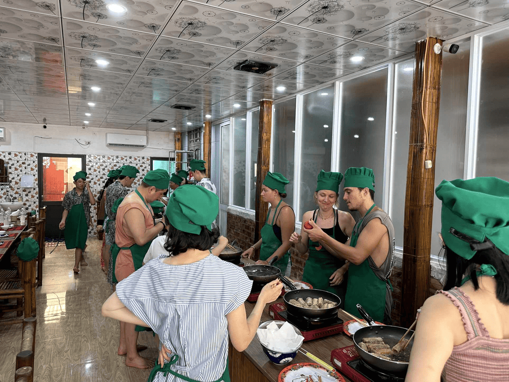 Uncover the secrets behind iconic dishes while cooking alongside friendly local experts (Source: Ms Hanh Cooking Class)